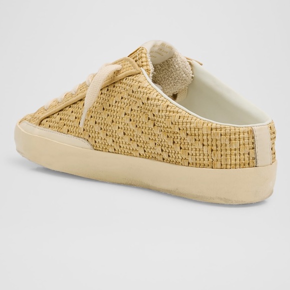 ⭐️RARE Golden Goose Superstar Sabot Raffia Low-Top Sneakers sz 10 / 40 ⭐️ NIB - Picture 5 of 7